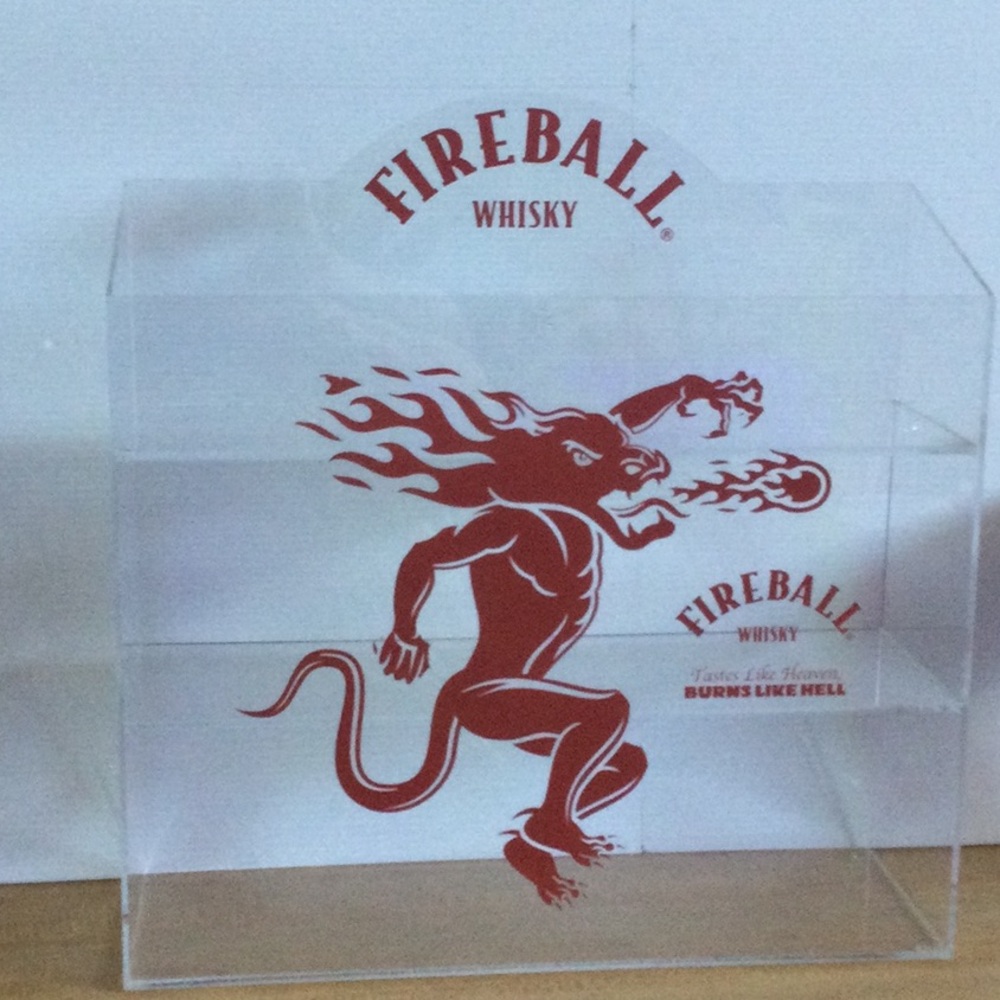Fireball Whiskey Display